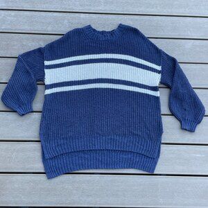 American Eagle Women's Oversized Crew Neck L/S Knit Sweater  Size Small